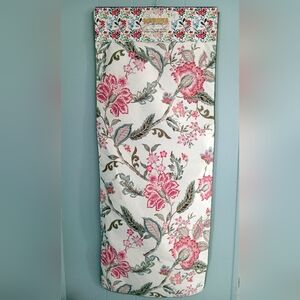 TABLE RUNNER 14x72" Decorative LARGE Summer Love Pastel Floral BRAND-NEW w/tags